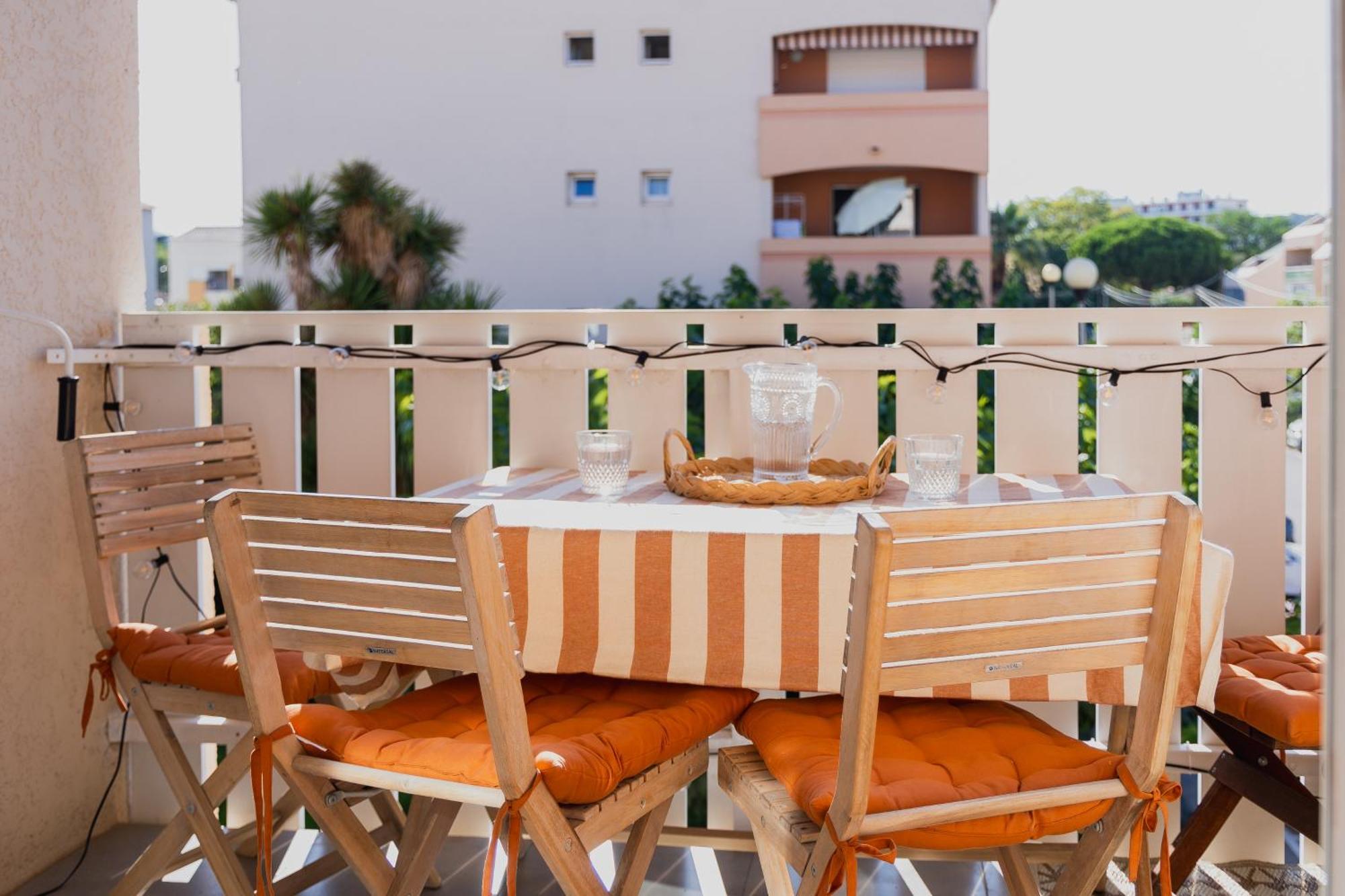 Appart Cosy, Piscine, Clim, Parking Prive - Proche Plage - Arrivee Autonome - Lit Queen Size La Seyne-sur-Mer Exterior foto